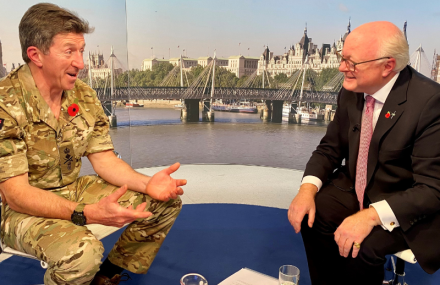 RNRMC'S EXCLUSIVE CONVERSATION WITH GENERAL GWYN JENKINS CB OBE ADC