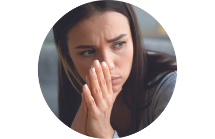 woman feeling isolated 