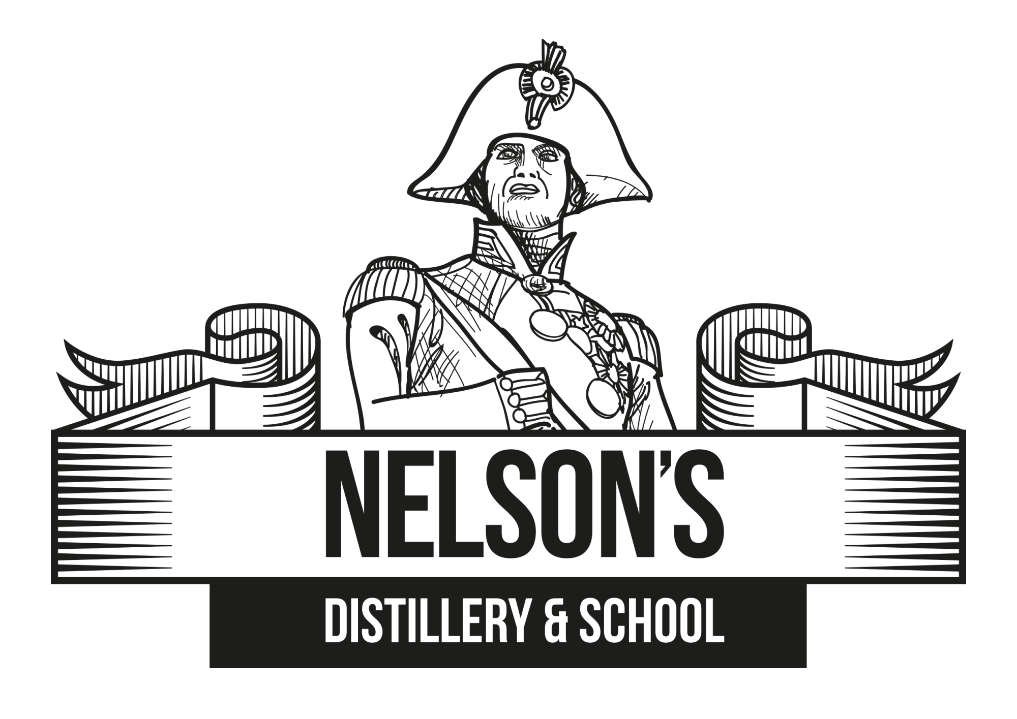 Lord Nelson Nelson Distilery Logo