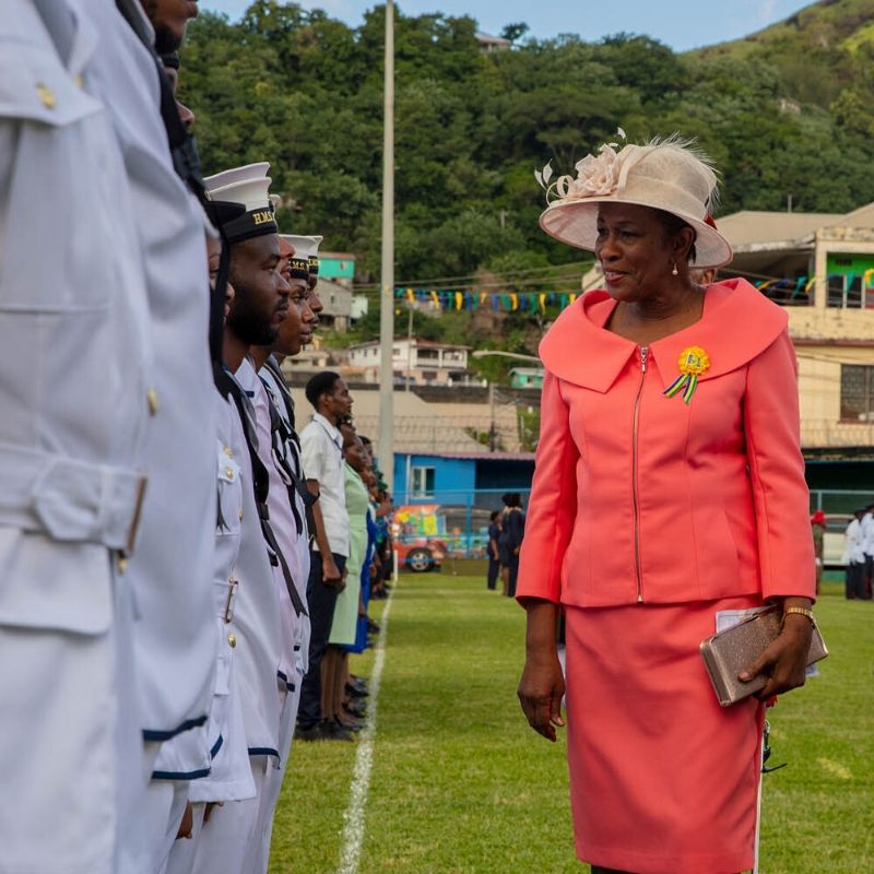 Governor of St Vincent and the Grenadines, Susan Dougan