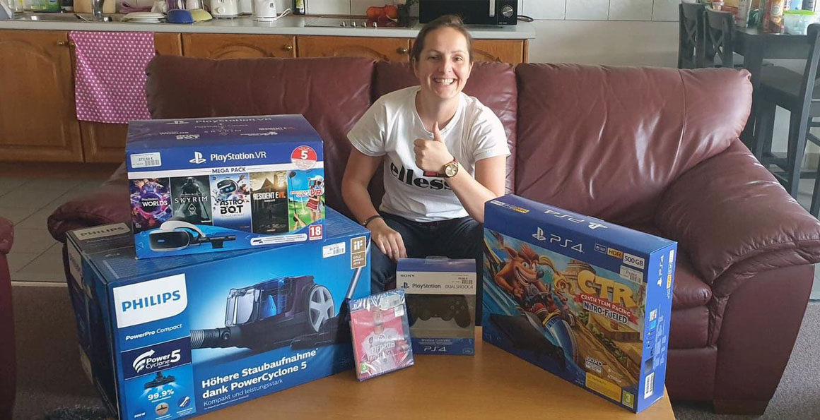 New electronic equipment for RN personnel stuck in Belgium