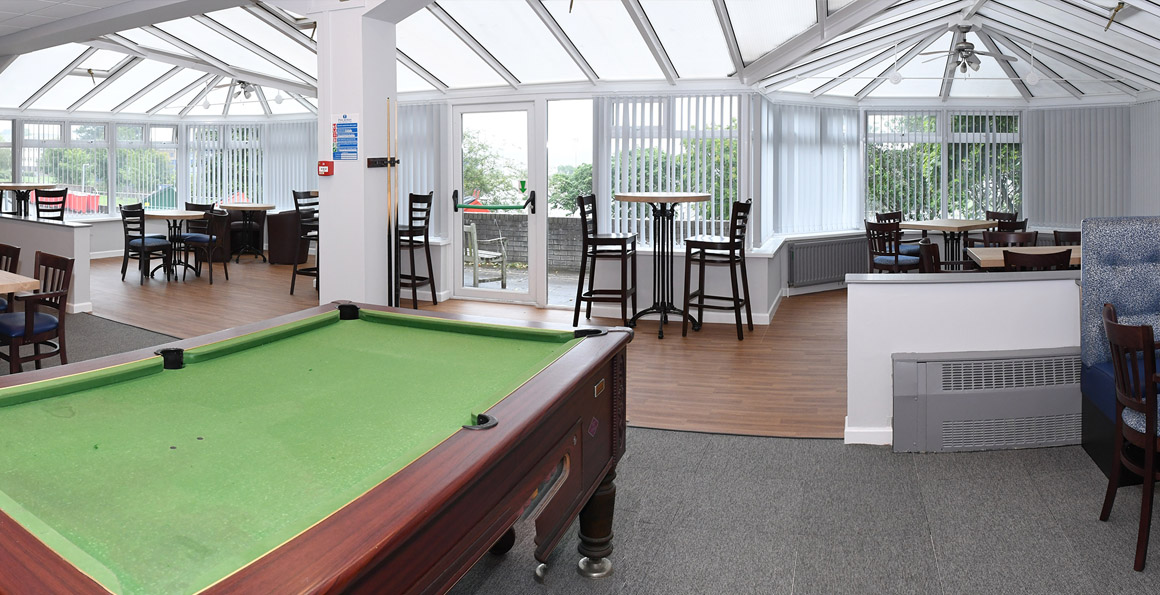 Part of the new look space at HMS Raleigh