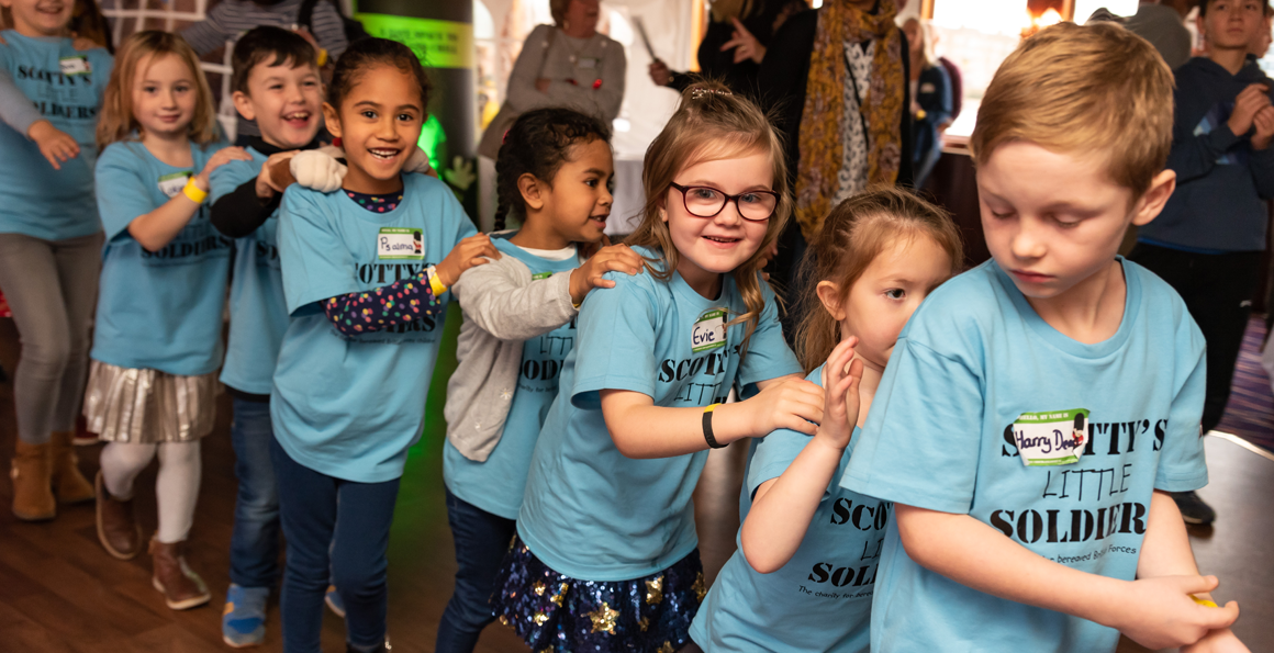 Children enjoying the party