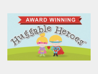 Huggable Heroes logo