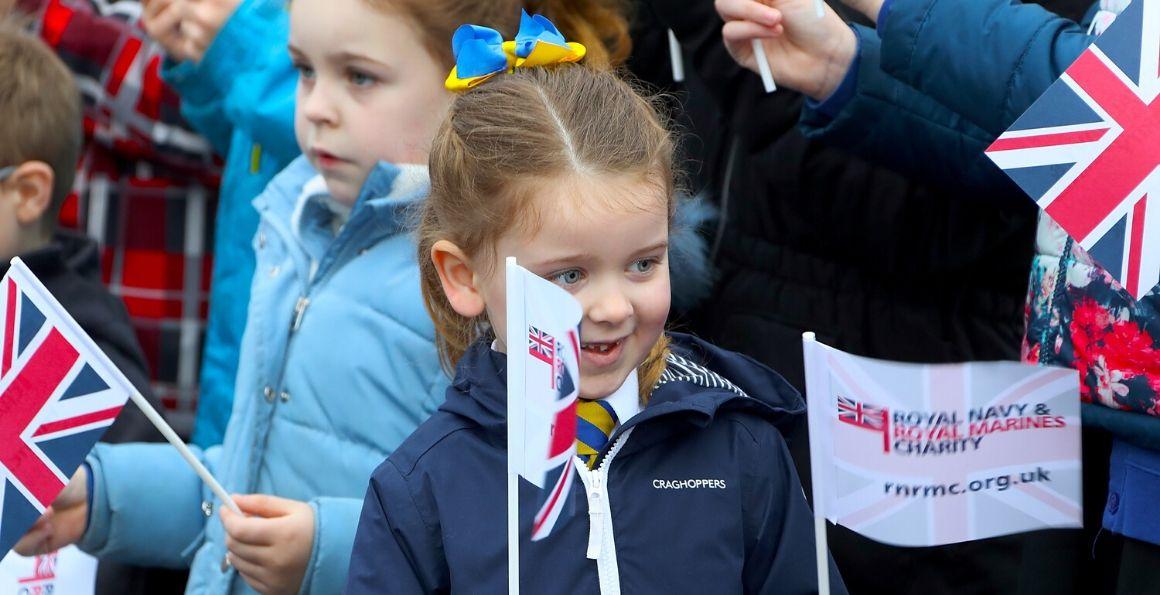 Girl at Drumfork opening