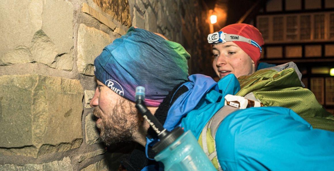 Rob Allen during the Spine Race