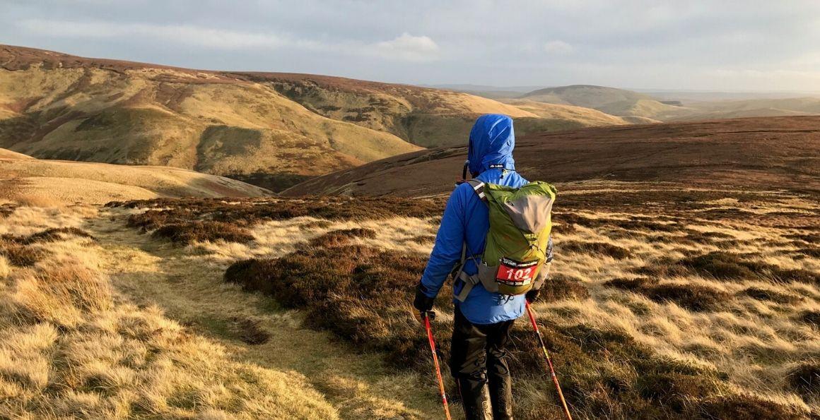 Rob Allen during the Spine Race