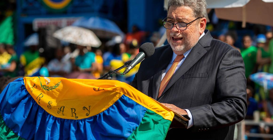 Prime Minister Ralph Gonsalves