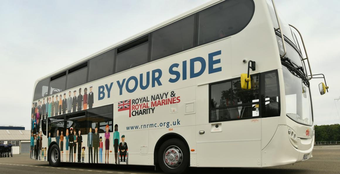 HMS Raleigh By Your Side Bus Launch