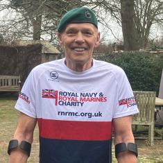 Renowned filmmaker, Chris Terrill Sets World Record for Fastest Marathon on Crutches while raising money for Royal Navy & Royal Marines Charity