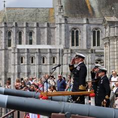 End of T Class Celebrations at HMNB Devenport