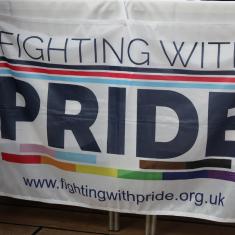 Fighting with Pride banner
