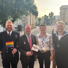 RNRMC Supports Landmark 25th Anniversary Event Marking the Lifting of the ‘Gay Ban’ in the UK Armed Forces