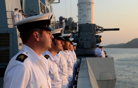 sailors watching