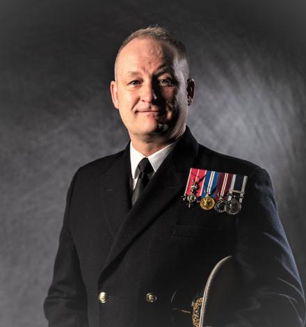 Warrant Officer 1 Baz Firth MBE RNLA EWO