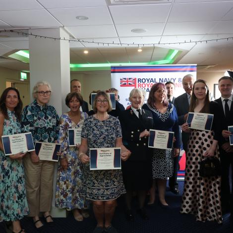 RNRMC Portsmouth recognition evening 2025