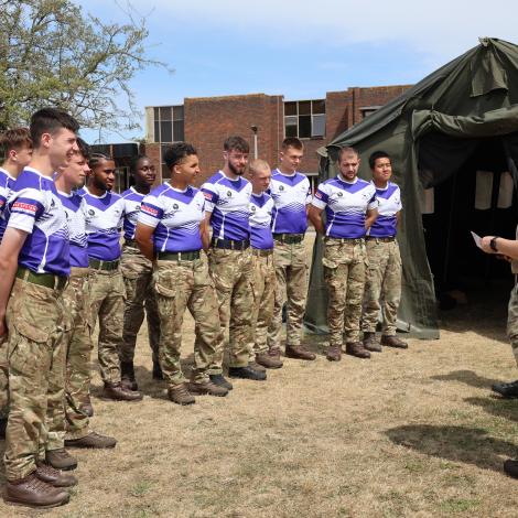 Junior Leaders Field Gun Comp 2025