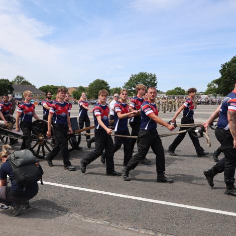 Junior Leaders Field Gun Comp 2025