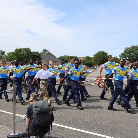 Junior Leaders Field Gun Comp 2025