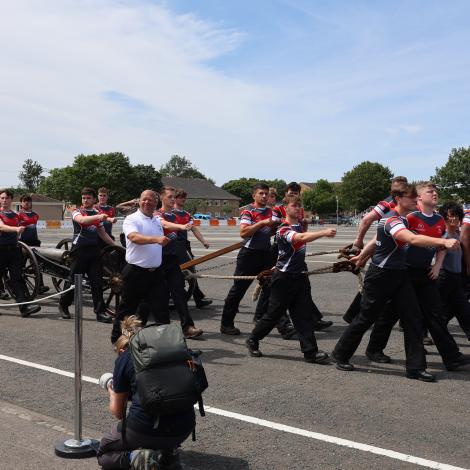 Junior Leaders Field Gun Comp 2025