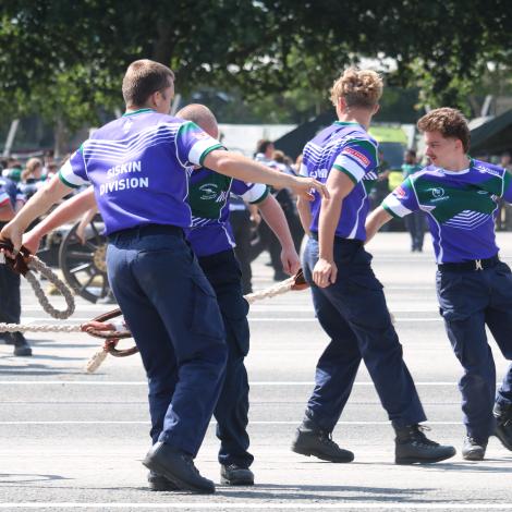 Junior Leaders Field Gun Comp 2025