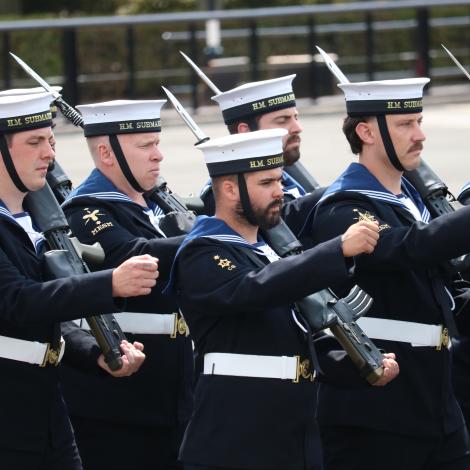 End of T Class Celebrations at HMNB Devenport
