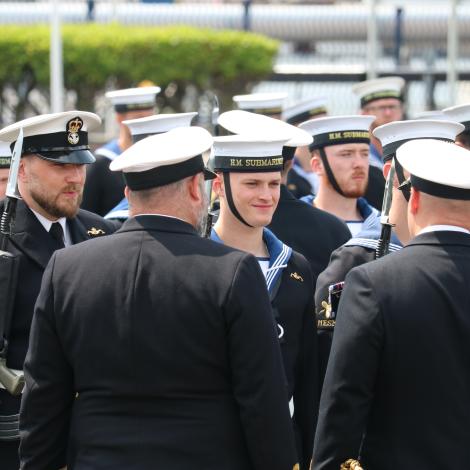End of T Class Celebrations at HMNB Devenport