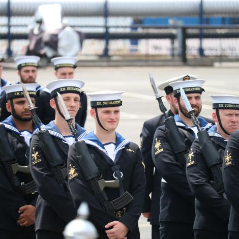End of T Class Celebrations at HMNB Devenport