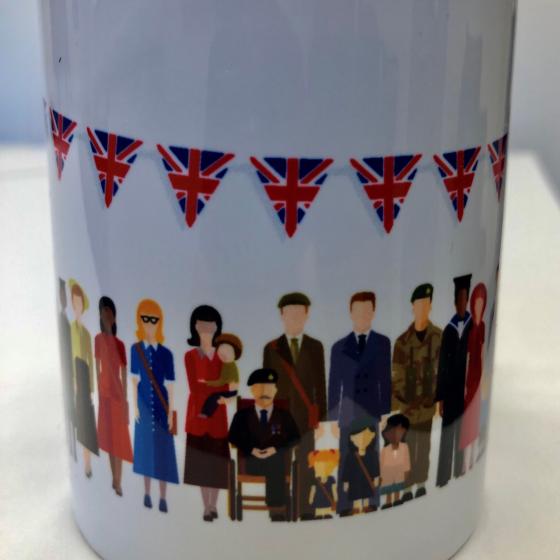 Victory 75 ceramic mug