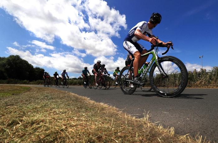 The RNRMC and BAE London to Paris cycle challenge.