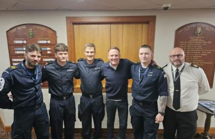 Anthony Cotton at HMNB Clyde
