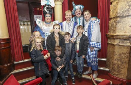 Families attend panto in Southsea