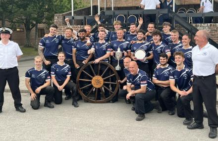 Junior Leaders' Field Gun Winners 2024 BAE Systems A Team