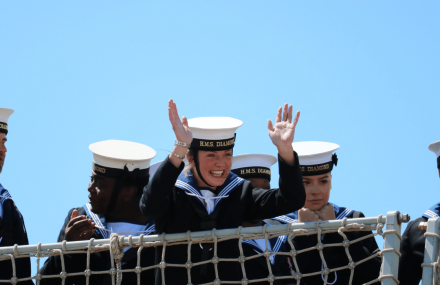 HMS Diamond Homecoming