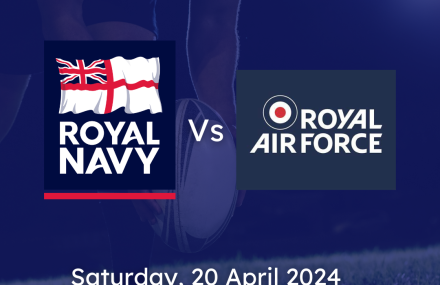 RN v RAF rugby